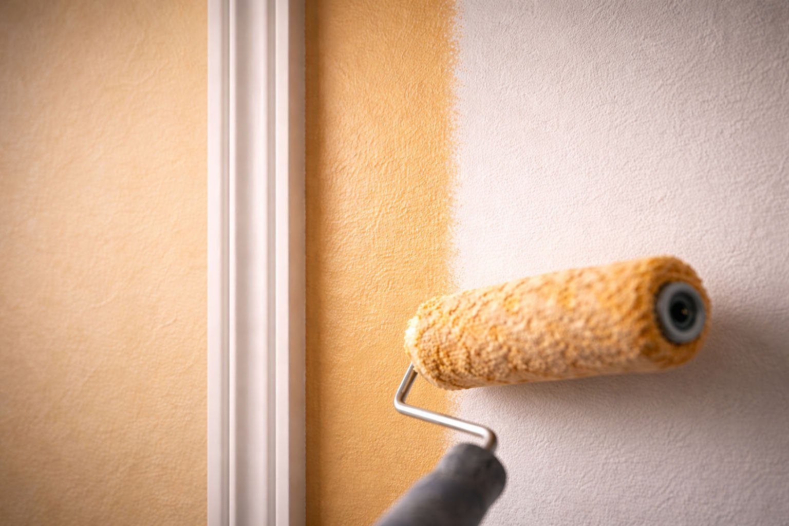 Inside Out Knaresborough decorator at work